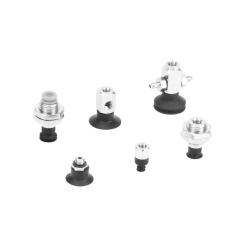 Copo de vácuo curto série ZP com adaptador e suporte de buffer (Ø1,5 ~ Ø16)