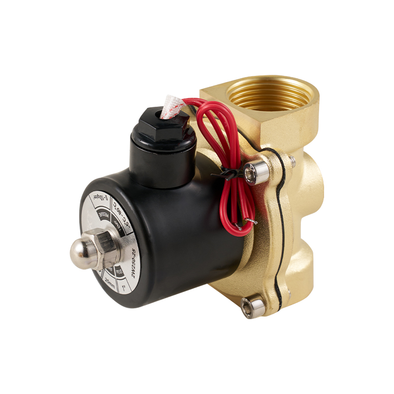 Válvula solenóide de cobre de 2 vias e 2 posições série 2W