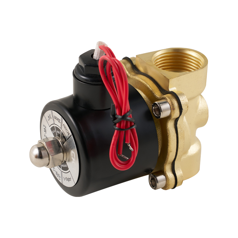 Válvula solenóide de cobre de 2 vias e 2 posições série 2W