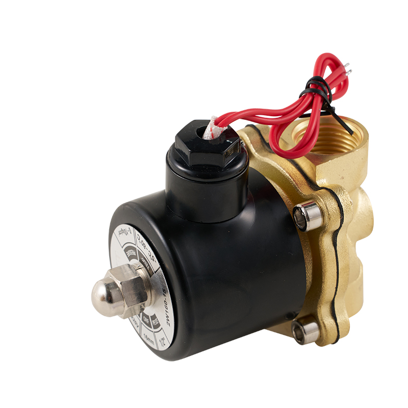 Válvula solenóide de cobre de 2 vias e 2 posições série 2W