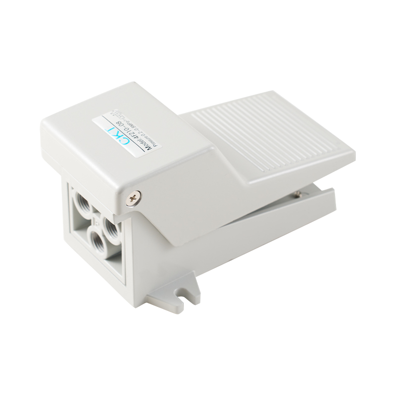 Válvula de pé pneumática de 5 vias, série 4F, 2 posições