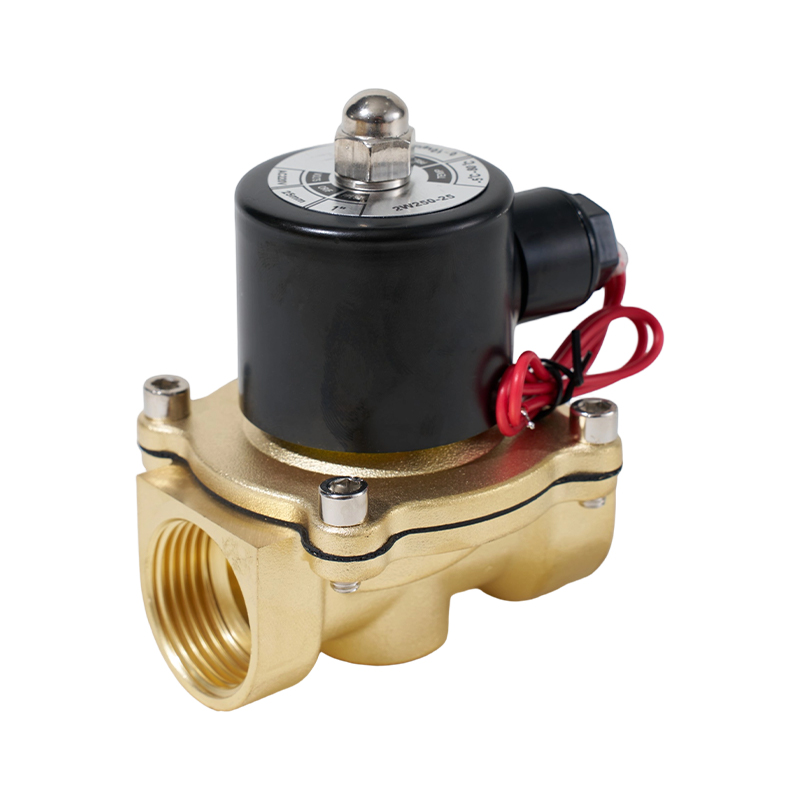 Válvula solenóide de cobre de 2 vias e 2 posições série 2W