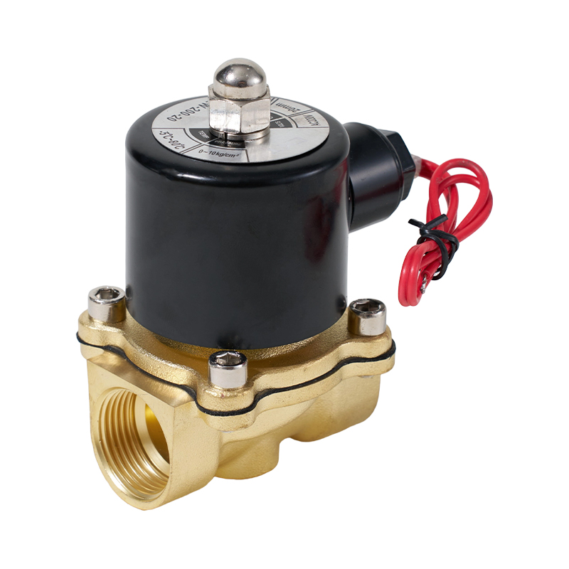 Válvula solenóide de cobre de 2 vias e 2 posições série 2W