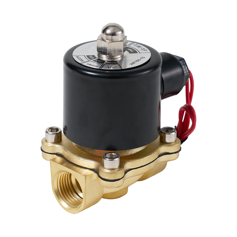 Válvula solenóide de cobre de 2 vias e 2 posições série 2W